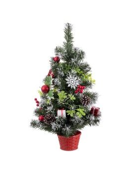 Árvore de Natal Vermelho Multicolor Plástico Abacaxis 60 cm