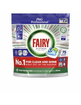Pastilhas para Máquina de Lavar Louça Fairy Platinum (75 Unidades)