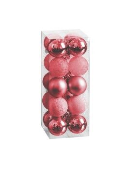 Bolas de Natal Vermelho 5 x 5 x 5 cm (20 Unidades)