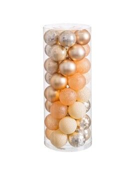 Bolas de Natal Dourado 6 x 6 x 6 cm (40 Unidades)
