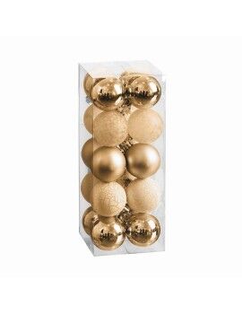 Bolas de Natal Dourado 5 x 5 x 5 cm (20 Unidades)