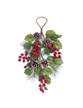 Colgador para Puertas Navidad Rojo Verde Natural Plástico 43 cm