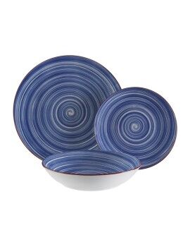 Vajilla Versa Artesia 18 Piezas Azul Porcelana