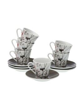 Juego de 6 Tazas de Café Versa Balbec Porcelana