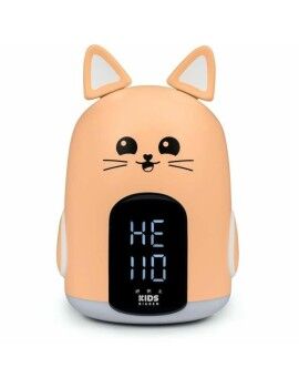Relógio-Despertador Bigben Salmão Gato