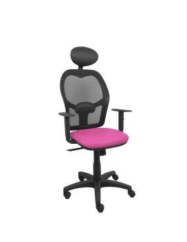 Cadeira de escritório com apoio para a cabeça P&C B10CRNC Cor de Rosa