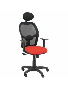 Cadeira de escritório com apoio para a cabeça P&C B10CRNC Laranja escuro