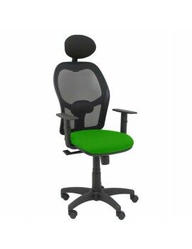Cadeira de escritório com apoio para a cabeça P&C B10CRNC Verde