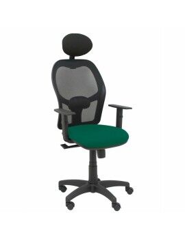 Cadeira de escritório com apoio para a cabeça P&C B10CRNC Verde-escuro