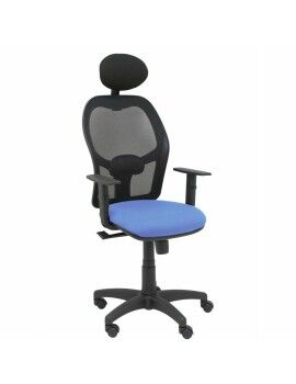 Cadeira de escritório com apoio para a cabeça P&C B10CRNC Azul