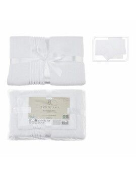 Jogo de toalhas Essentials Branco (3 Peças)