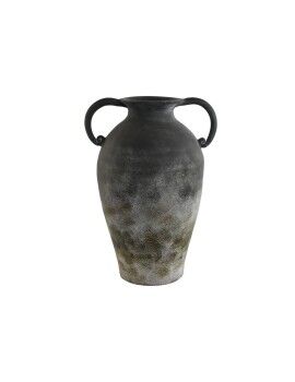 Vaso Home ESPRIT Cinzento Cinzento escuro Terracota Oriental 31 x 26 x 48 cm