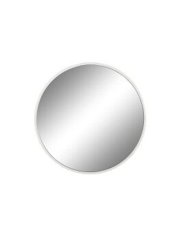 Espelho de parede Home ESPRIT Branco Metal Espelho Urbana 70 x 4,5 x 70 cm