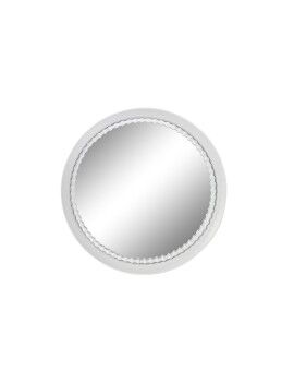 Espelho de parede Home ESPRIT Branco Metal Urbana 85,5 x 9,5 x 85,5 cm