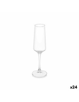Copo de champanhe Transparente Vidro 250 ml (24 Unidades)