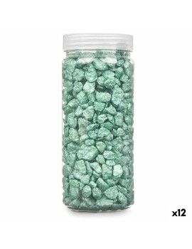 Pedras Decorativas Verde 10 - 20 mm 700 g (12 Unidades)