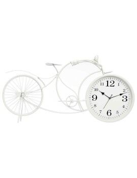 Tafelklok Bicicleta Branco Metal 95 x 50 x 12 cm