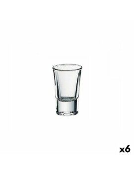 Vaso de chupito Borgonovo Junior 350 ml 4,5 x 4,5 x 7 cm (6 Unidades)