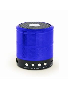 Altifalante Bluetooth Portátil GEMBIRD SPK-BT-08-B Preto/Azul 3 W 4 W