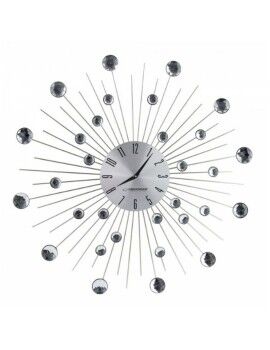 Relógio de Parede Esperanza EHC002 Vidro Aço inoxidável Alumínio 150 cm