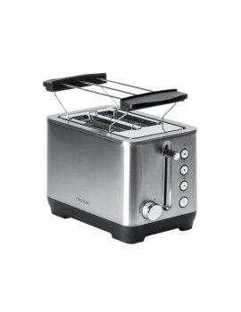 Tostadora Cecotec BigToast 3084 Acero Inoxidable 1000 W Doble ranura