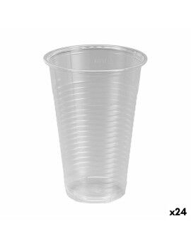 Conjunto de copos reutilizáveis Algon Transparente 50 Peças 220 ml (24 Unidades)