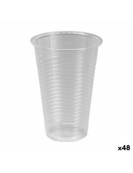 Conjunto de copos reutilizáveis Algon Transparente 25 Peças 220 ml (48 Unidades)