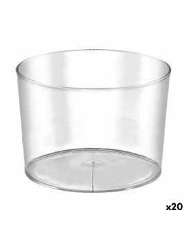 Set de vasos reutilizables Algon 230 ml Plástico 12 Piezas (20 Unidades)