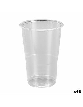Conjunto de copos reutilizáveis Algon Transparente 20 Peças 300 ml (48 Unidades)