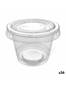 Conjunto de tigelas reutilizáveis Algon Molhos 10 Peças Plástico 30 ml (36 Unidades)
