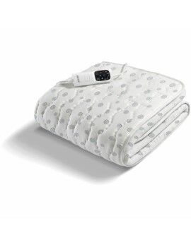 Cobertor Elétrico IMETEC 16630 Branco/Cinzento