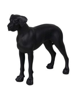 Figura Decorativa Preto Cão 39 x 15 x 34,5 cm