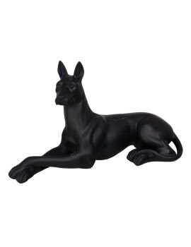 Figura Decorativa Negro Perro 37,5 x 13,5 x 22 cm