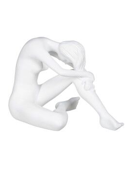 Figura Decorativa Branco 28,5 x 17,5 x 18 cm