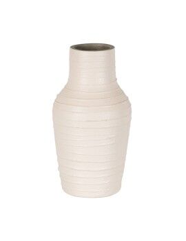 Vaso Branco Cerâmica 17 x 17 x 30 cm