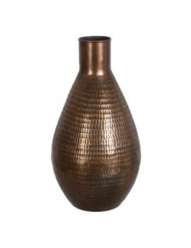 Vaso Bronze Dourado Alumínio 30 x 30 x 56 cm