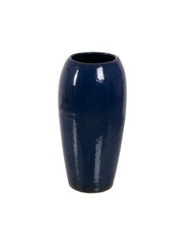 Vaso Azul Cerâmica 31 x 31 x 60,5 cm