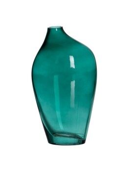 Vaso Verde Cristal 12,5 x 8,5 x 24 cm