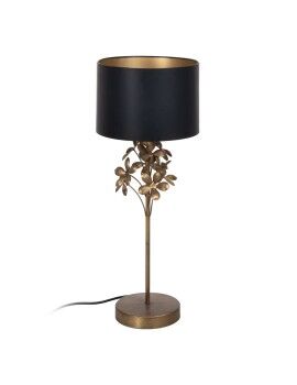 Lâmpada de mesa Preto Dourado 220 -240 V 24 x 24 x 63 cm