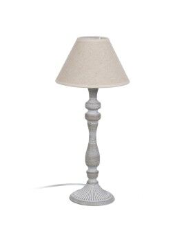 Lámpara de mesa Beige Gris 60 W 220-240 V 23 x 23 x 49 cm