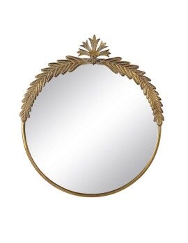 Espelho de parede Dourado Cristal Ferro 63 x 3,5 x 70 cm
