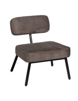 Cadeira Preto Cinzento 58 x 59 x 71 cm