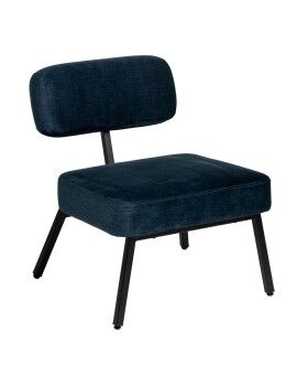 Cadeira Azul Preto 58 x 59 x 71 cm