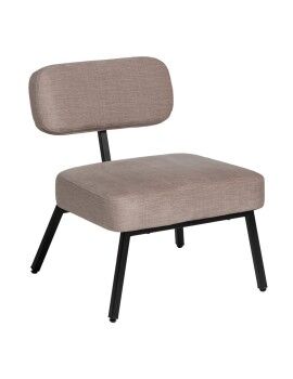 Cadeira Preto Bege 58 x 59 x 71 cm