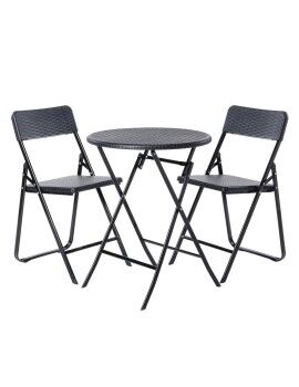 Conjunto de mesa com 2 cadeiras Logic 60 x 60 x 74 cm