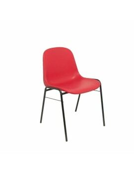 Cadeira de receção Alborea PYC PACK423RJ Vermelho