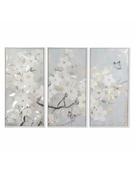 Juego de 3 cuadros DKD Home Decor Árbol Oriental 150 x 4 x 100 cm