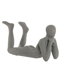 Figura Decorativa Home ESPRIT Gris 39 x 13,5 x 20,8 cm