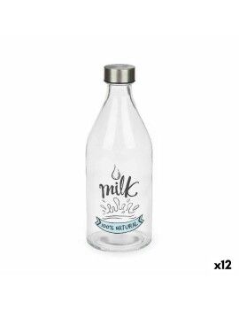 Garrafa Milk Vidro 1 L (12 Unidades)