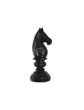 Figura Decorativa Home ESPRIT Negro Caballo 13 x 13 x 33 cm